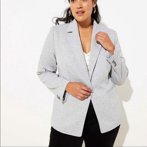 loft plus blazer